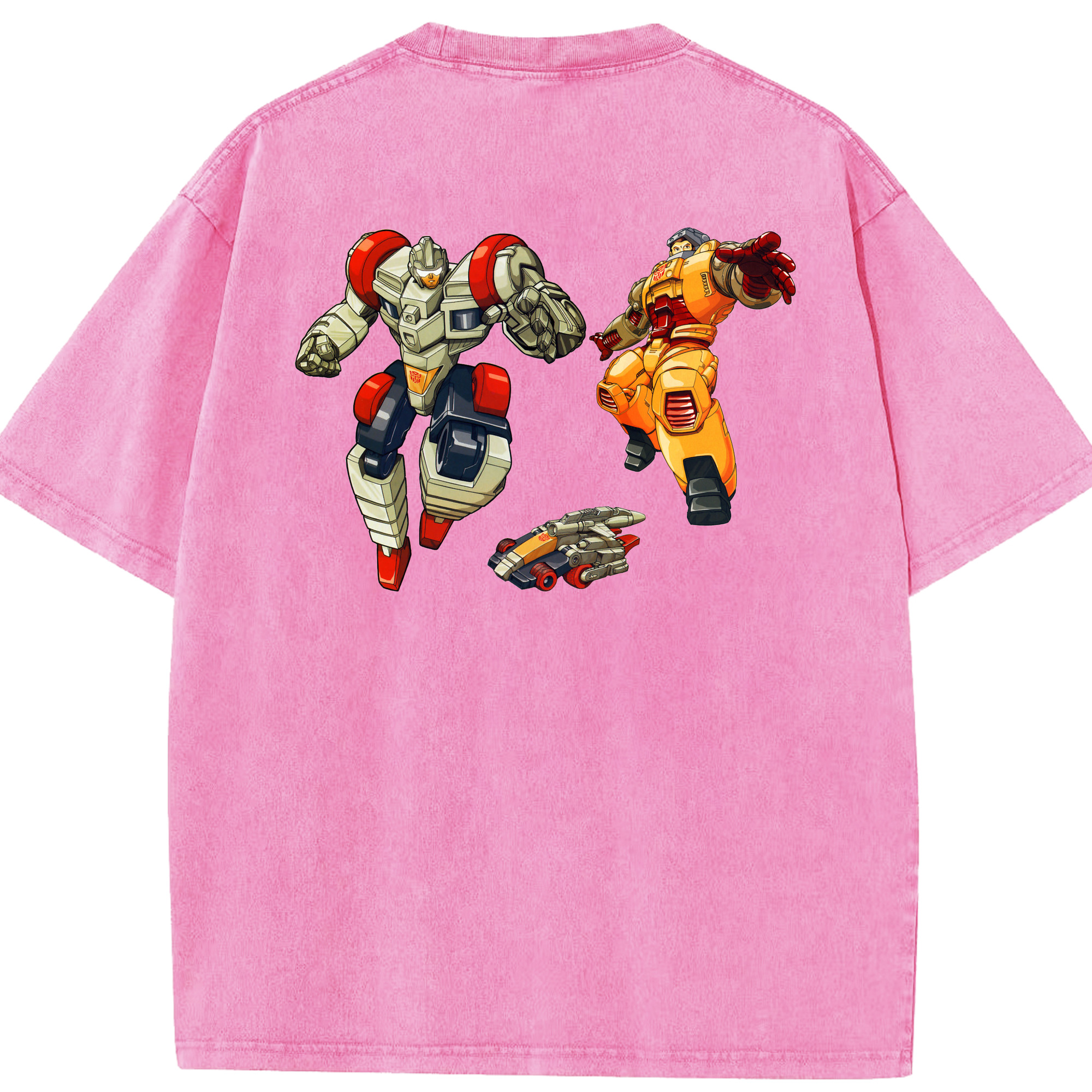（画像用）  綿100% ヴィンテージ風 半袖Tシャツ（背面プリント）